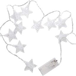 LICHTS BZ756 10 LED Battery Star Photo Clips for Decorative Lamp Strings Warm White-23