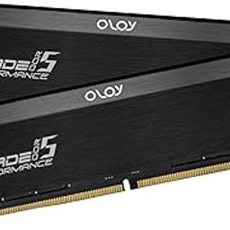 OLOy DDR5 RAM 32GB (2x16GB) Black Hairline Blade 6000 MHz CL32 1.35V Gaming UDIMM (MD5U1660320BRLDA)-30