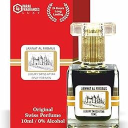Parag Fragrances Jannat al Firdaus 10ml Attar (Switzerland Addition) / Long Lasting and Premium Fragrance For Men/Original Jannat al Firdaus Attar-44