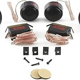 BOSS TW15B 250W 1 Inch Micro Dome Car Audio Tweeters Black + External Crossovers-picture-13