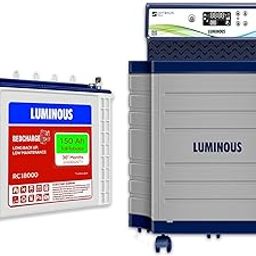 Luminous Inverter & Battery Combo with Trolley for Home, Office & Shops (Optimus 1250 Sine Wave Inverter, RC 18000 150 Ah Tall Tubular Battery & Trolley)-image-38