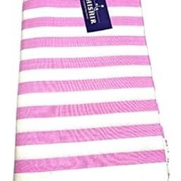 Shishir Bhagalpuri Silky Soft Pink Stripe Design Cotton Chadar - Size-220x135-image-47