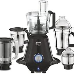 Preethi Zodiac Black Mixer Grinder (750 Watt), 5 Jars, 5 Yr Motor Warranty-image-51
