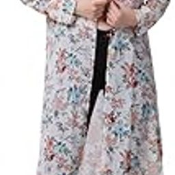 Women ATLES Georgette Flared Full Sleeve Multicolor Shrug-picture-29