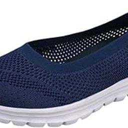 Mesh Women's Sports Shoes | Flat Soft Comfortable Footwear-image-95