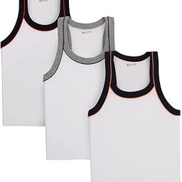 BODYCARE Kids Boy's Regular fit Gym Vest 100% Cotton Vest for Boys | Skin Friendly | Lightweight | Sleeveless Design | (Pack of 3)…-image-54