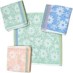 Cotton Small Size Women's Handkerchief/Rumal/Hankey Extra Soft and Super Absorbent Face Towels for Girls | Confortable & Light-weight,Hankies-Set of 4 (25x25 inch, Multicolor)-69