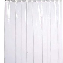 Kuber Industries PVC Transparent 0.30 MM AC Door Curtain(Width-54 Inches X Height-96 Inches) 8 Feet - CTKTC040568-17