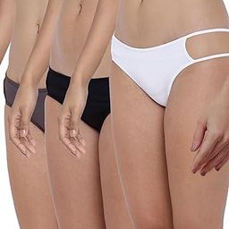 BASIICS Erótico Exotic Bikini Panty for Women Combo Pack | Bikini Underwear Panties for Women Innerwear Pack of 3-image-49