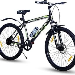 EAST COAST Player Single Speed Cycle/Bicycle | 26T Mountain Cycle | Hardtail Cycle with 17 Inch Frame, Dual Disk Brake Ideal for 13+ Years (Black) Unisex-Adult-25