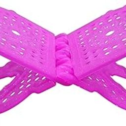 Holy Book Reading Stand Rehal, 33 cm(13inch), Foldable Plastic Book Holder, Pink-image-47