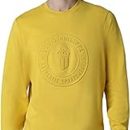 Men's Cotton Blend Casual Solid Round Neck Sweatshirt-image-73