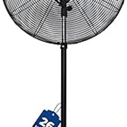 HAVAI 26 inches BLDC Pedestal Fan | 2-Blade Design | Energy Efficient 30W-95W | 700-1350 RPM | 9000 m?/hr Airflow | 50-Foot Air Throw | 4 Speed Options | 1-Year Warranty-19