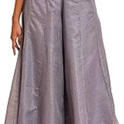 w for woman Women High Rise Strechable Divided Regular Fit Maxi Skirts | Culottes-picture-44