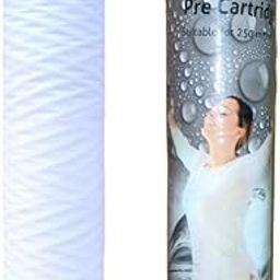 Pre Filter for Water Purifier, 9 inch PP Yarn Wound Filter Threaded Candle Cartridge. Compatible with Aquaguard Pre Filter, Livpure Pre Filter, LG and All Other Brands (240gm) (Pack of 2)-image-104