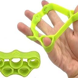 Professional Rubber Finger Gripper for Finger Strength | Hand & Finger Exerciser for Grip, Wrist & Forearm Training | Resistance Bands for Therapy, Rehab & Fitness Use-image-36