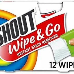 Shout Wipes, Portable Stain Treater Towelettes - 12 ea-32