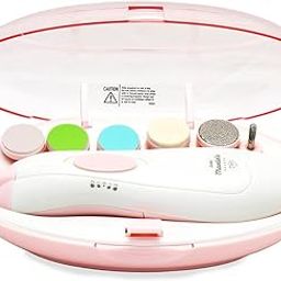 Little Martin's Drawer Baby Nail File - Safe Baby Nail Clippers for Newborn or Toddler Toes and Fingernails - Care, Polish and Trim - Battery Operated (AA)-image-84
