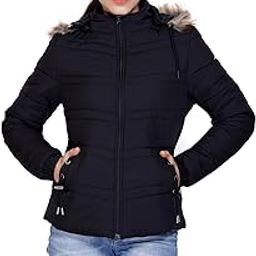 Polyester Women's Standard Length Winter jacket-picture-14