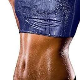 Supriya Sweat Shapewear Vest Belt for Women, Polymer Shapewear, Workout for Weight Loss Waist Body Slimming, Trainer (Black)-image-19