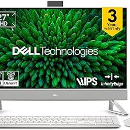 Dell AIO Inspiron 7730, i7-1335U, 16 GB, 1TB SSD, 27" FHD, 60Hz, WVA, IPS, Non-Touch Display, NVIDIA® GeForce® MX570A with 2GB GDDR6 Graphics Memory, Win11+MS Office 24+M365, Pearl White Cover+Molded-16
