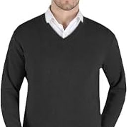Reoutlook Men V- Neck Solid Plain Full Sleeve Woolen Winter Pullover Sweater-image-19