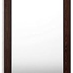 Sofia Engineered Wood Matte Finish Rectangular Wall Mount Dressing Wall Mirrors with Shelf (Wenge),X-Large(Sofia-Mirror-W)-image-42