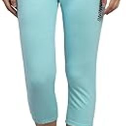 Women Lounge Capris | Polycotton Material | Easy Stain Release | Moisture Wicking | Ultra Soft | Pants Loose Yoga Pants,Plain Capri Nightwear | Pack of 1 | Colour Blue | Size XL-picture-13