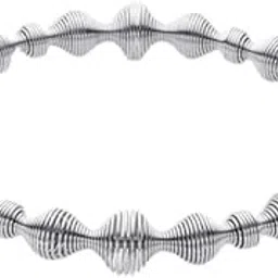 yashidun Stainless Steel Ring Bracelet with Niche Line Spring Design-picture-13
