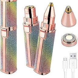 Eyebrow Trimmer For Women, Epilator For Women, Dragon Ball Z - King Kai & Bubbles Toy Facial Hair Remover For Women,Face, Lips, Nose Hair Removal Electric Funko Pop (Rainbow)-picture-26
