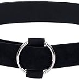 Women Vegan leather Belt |Women Dress Belt| Women Jeans Belt| Stylish Belt for Ladies/Girls/Women|BLACK Color Belt|28-34 Inch Waist Size|CI4236-image-21
