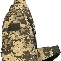 URBAN STORE Outdoor Shoulder Bag Chest Crossbody Hiking Backpack Day Pack ACU Digital-image-55