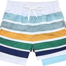 Boys Swim Trunks Summer Beach Swim Shorts Mesh Liner Swimwear Bathing Suits 7-20 Years-image-41