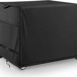 WNANAN Outdoor Prep Table Cover- Heavy Duty Waterproof Cover for Outdoor Stainless Steel Table,Compatible with 46 inch Outdoor Utility Cart and Storage Cabinet Black-image-39