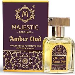 Majestic Perfumes - Amber Oud 20ml Attar || Sweet, Smoky, Woody Roll-On With Amber, Oud, Vanilla, Etc. ||-image-26