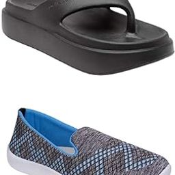 Extra Soft Classic Casual wear with Flexibility Technology Flats Combo for Women's/Girl's(6109-1544)()-image-96