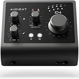 Audient iD4 (MKII) 2in/2out High-Performance USB 3.0 Audio Interface with Audient Console Mic Preamp, Dual Headphone Outputs, DI Instrument Input, ScrollControl Feature, & Free Software Bundle - Mac/Win/iOS Compatible-27