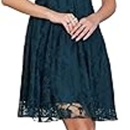 Womens Round Neck Self Designed Mini Dress-picture-18