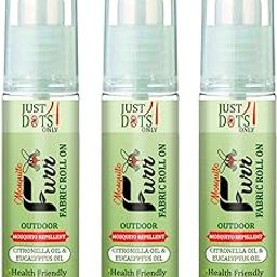 Mosquito Furr 100% Natural Mosquito Repellent Fabric Roll-On | Paediatrician Certified | 8-Hour Protect | Citrus - 9 ml (Pack of 3)-15