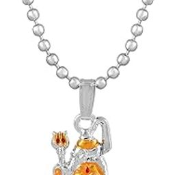 Dual Tone Lord Shiv/Mahakaal/Mahadev Religious Hindu God Chain Locket Pendant Spiritual Jewelry Necklace for Men/Women-picture-16
