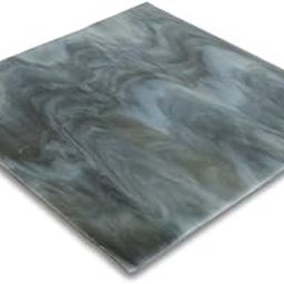 Sai Mosaic Art Stained Glass Sheet 8"x8" for Mosaic Work Stone Grey-image-55