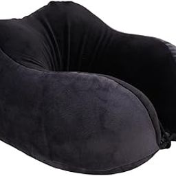 Memory Foam Neck Pillow - Soft, Lightweight Neck Rest for Travel, Flight & Car Comfort, Essential Pillow for Pain Relief and Better Sleep-51