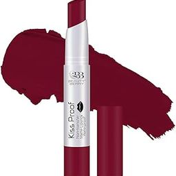 Beauty Berry Kiss Proof Non Transfer Matte Lipstick for Women, Waterproof Long Lasting Lip Crayon, Pack of 1. (Bridal Mehroon -10)-picture-41