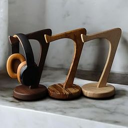 Wooden Premium Headphone Stand with Sturdy Wooden Base – Stylish and Durable Headset Holder for Home & Office-picture-15