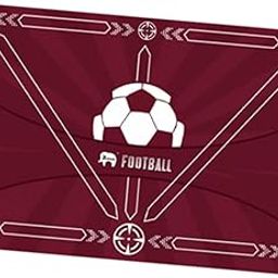 Football Footstep Training Mat Anti Skid Carpet Soccer Training Mat for Home Style B| Training Aids | Sports Training Equipment | Fitness Training Aids-image-4