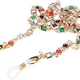™ Metal Beaded Eyeglass Chains Chian Strap Holder Neck Chain Colorful Square | Eyewear Accessories | Sunglasses & Fashion Eyewear | Women's Accessories-16