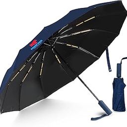 PRIME PICK Portable Travel Umbrella - Umbrellas for Rain Windproof, Strong Compact & Easy Auto Open/Close for Single Use Umbrella for Wind and Rain, Perfect Car Umbrella for Men & Women-25