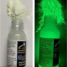 JASH Glow in The Dark Paint Powder 50gm (Yellow Green)-image-60