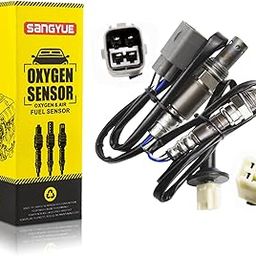 2X Oxygen O2 Sensor for 2009-2010 Toyota Corolla Martrix 1.8L; 2009-2010 Pontiac Vibe 1.8L Upstream +Downstream-63