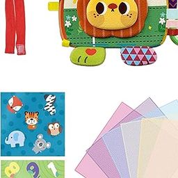 Fashion My Day Baby Tissue Box for Babies Crinkle Sensory Toys for Baby Boys Girls Toddlers-image-63